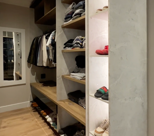 Open Minimalistic Closet